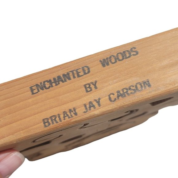 Hand made wooden bear puzzle for toddlers by enchanted woods by Brian Jay Carson - Picture 5 of 5